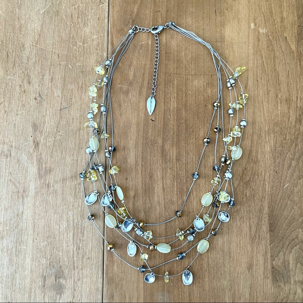 Coldwater Creek multi-strand necklace